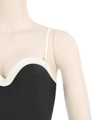 バイカラーカーブ ワンピース