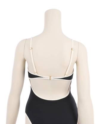 バイカラーカーブ ワンピース