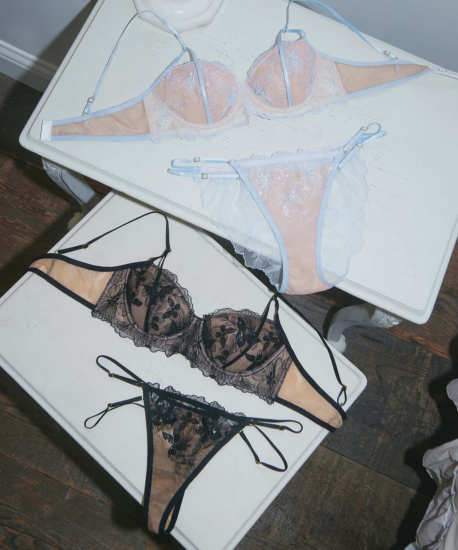 MINAMOコラボ グロウレース ショーツセット