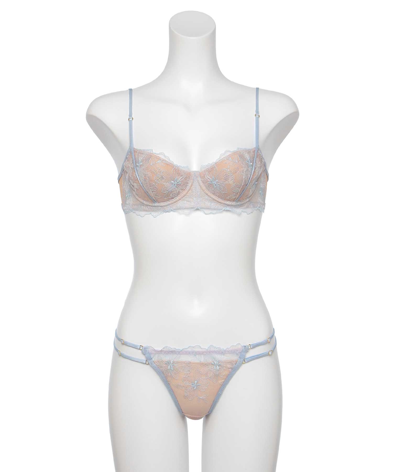 MINAMOコラボ グロウレース Tバックセット