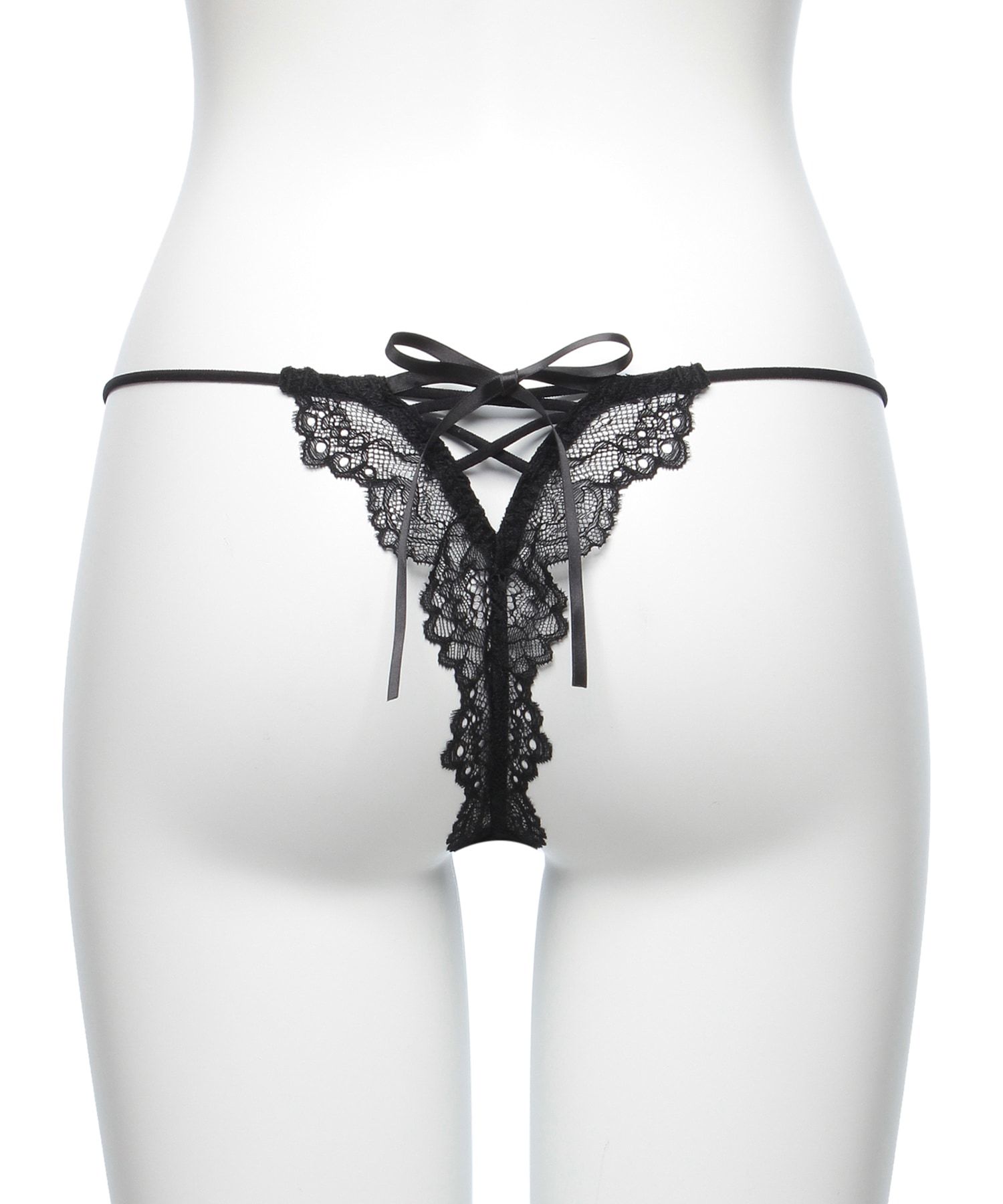 ルナリア レースアップ Tバック