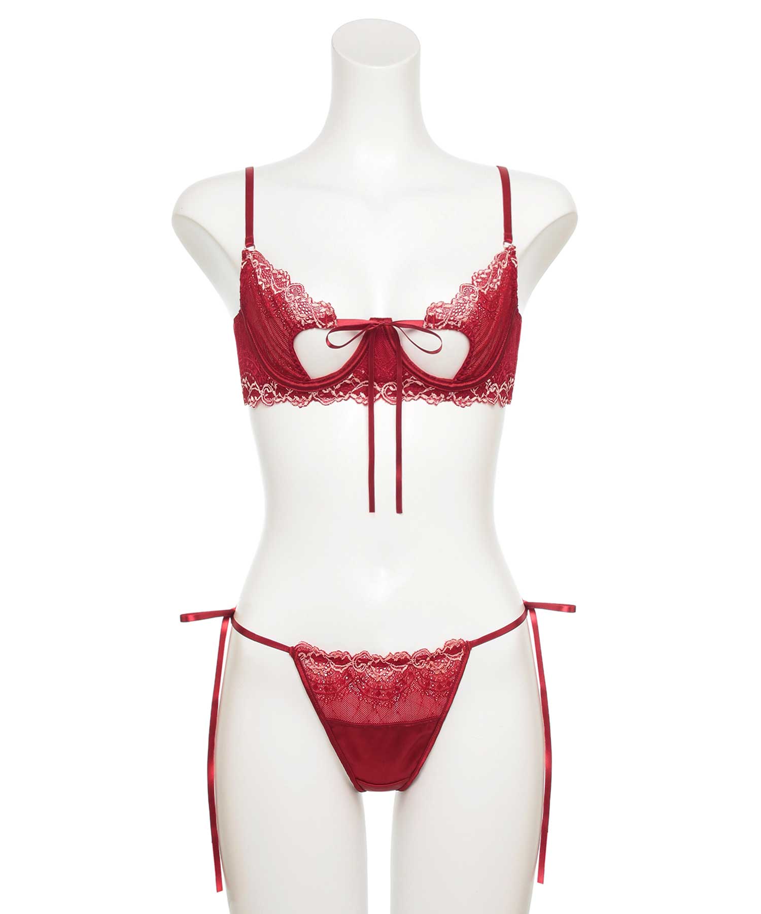 アンレースミー Tバックセット