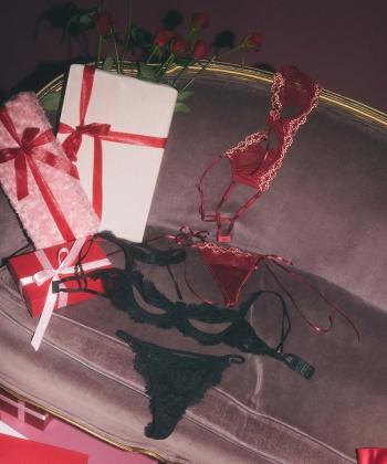 ノワールブラン Tバックセット