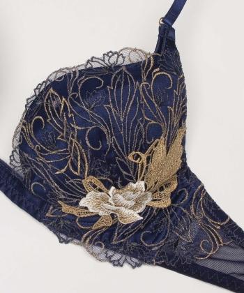 フェザーセレステ トリックリフト ブラ