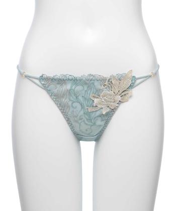 フェザーセレステ エンブロイダリーレース ショーツ