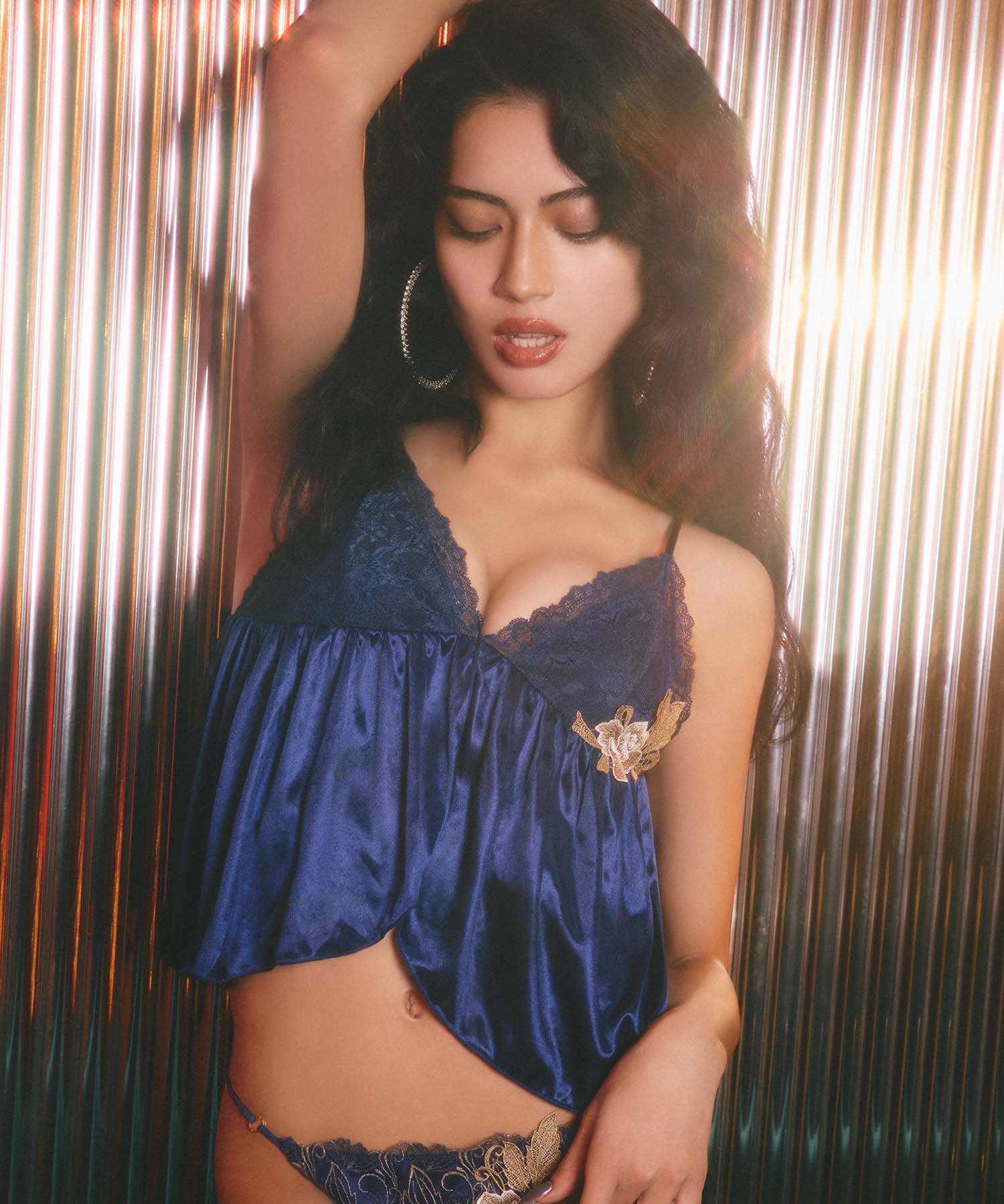 フェザーセレステ ベビードール