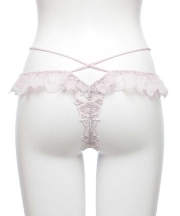 グロリアージュ フリルレース Tバック