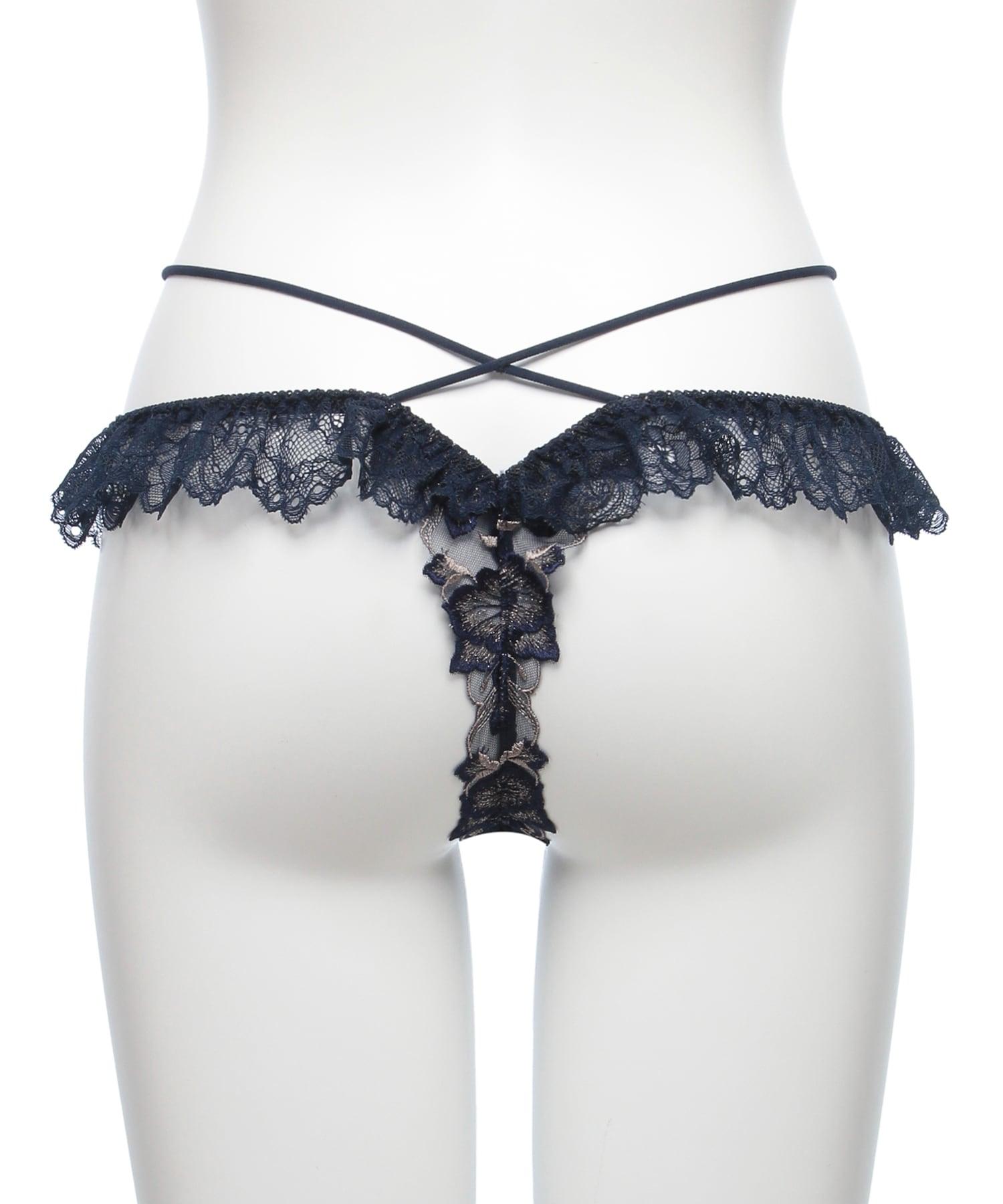 グロリアージュ フリルレース Tバック