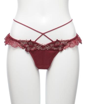 グロリアージュ フリルレース Tバック