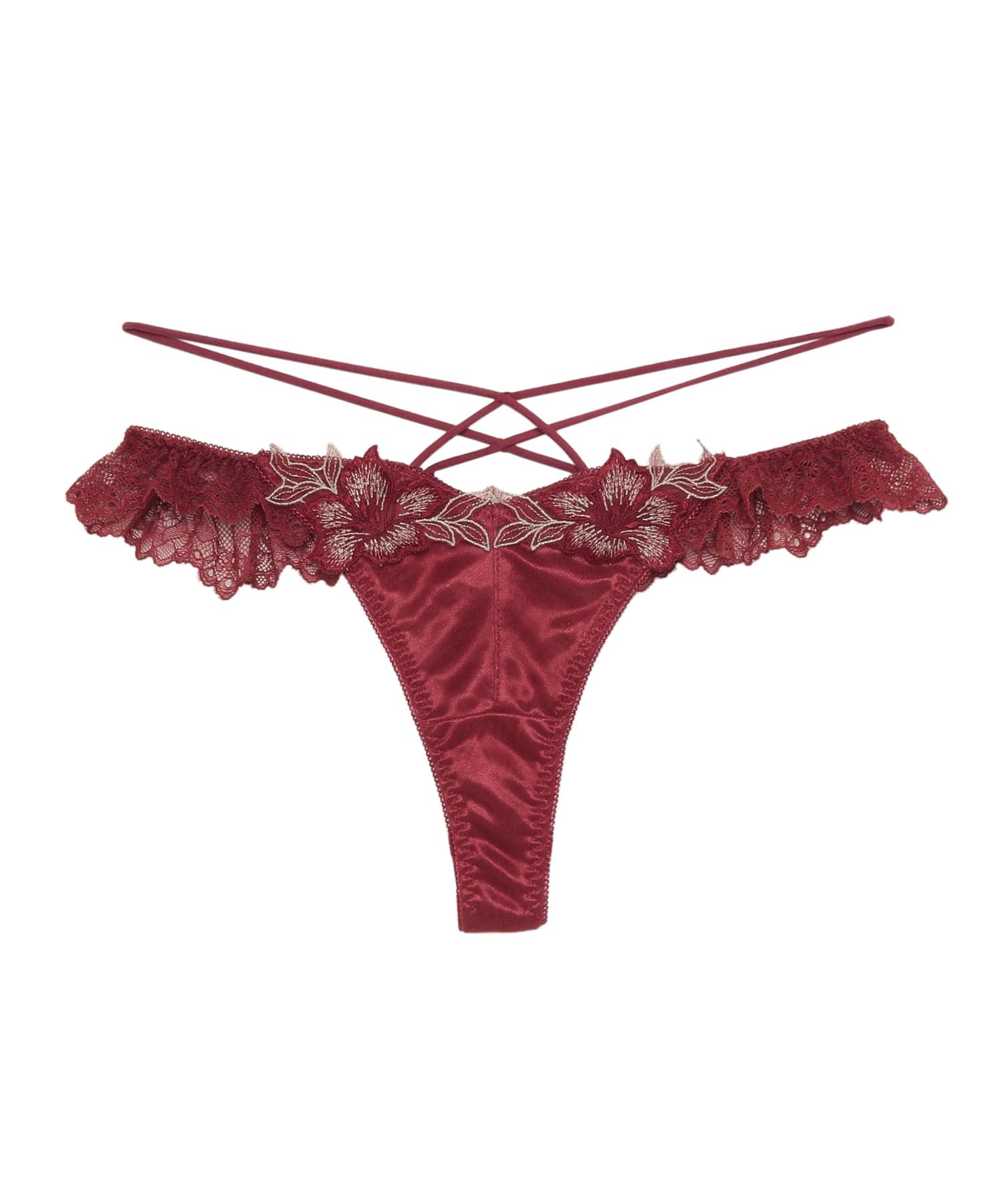 グロリアージュ フリルレース Tバック