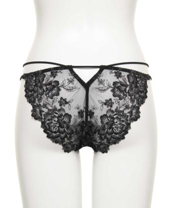 パルフルール エンブロイダリーレース ショーツ
