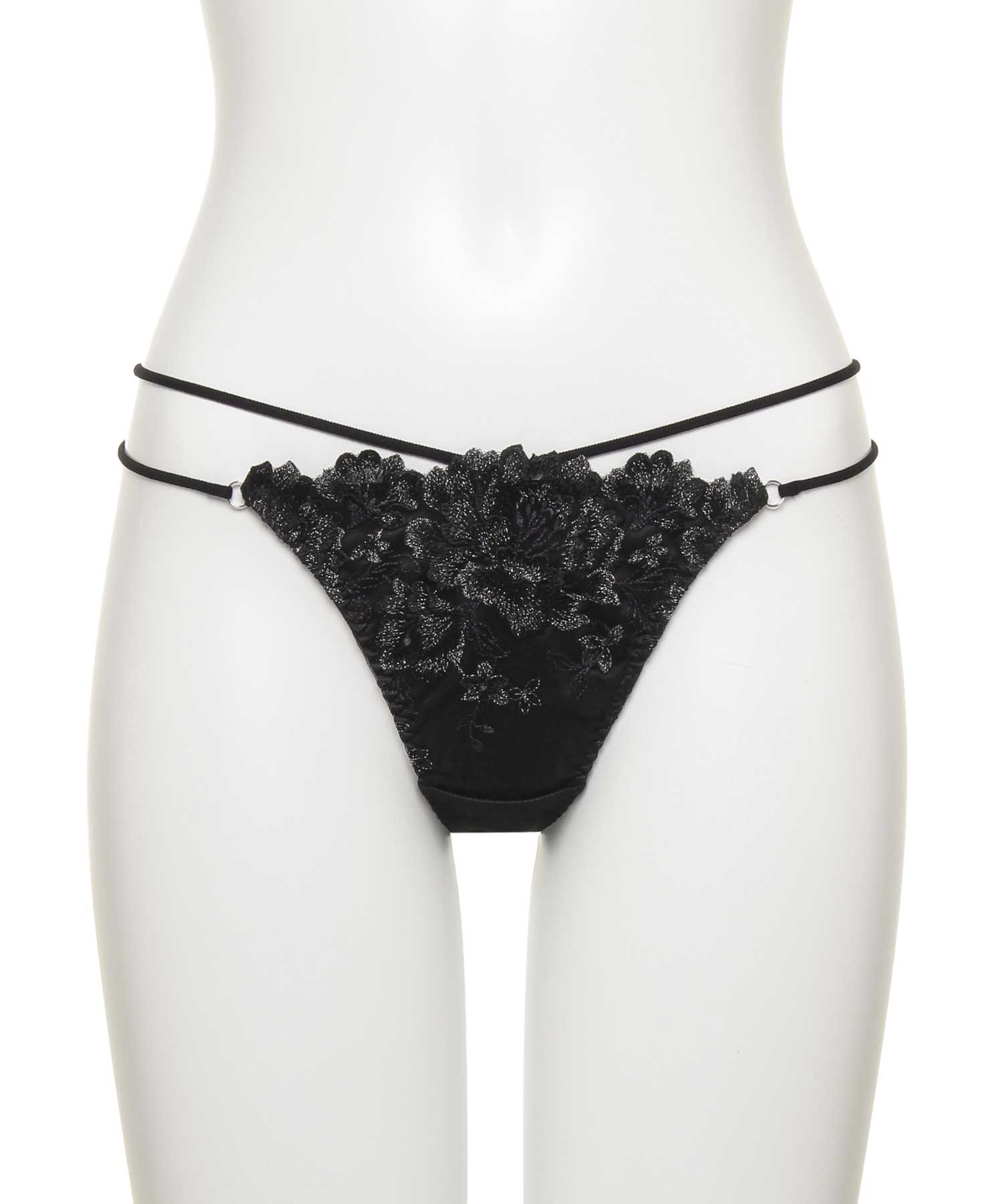 パルフルール エンブロイダリーレース Tバック