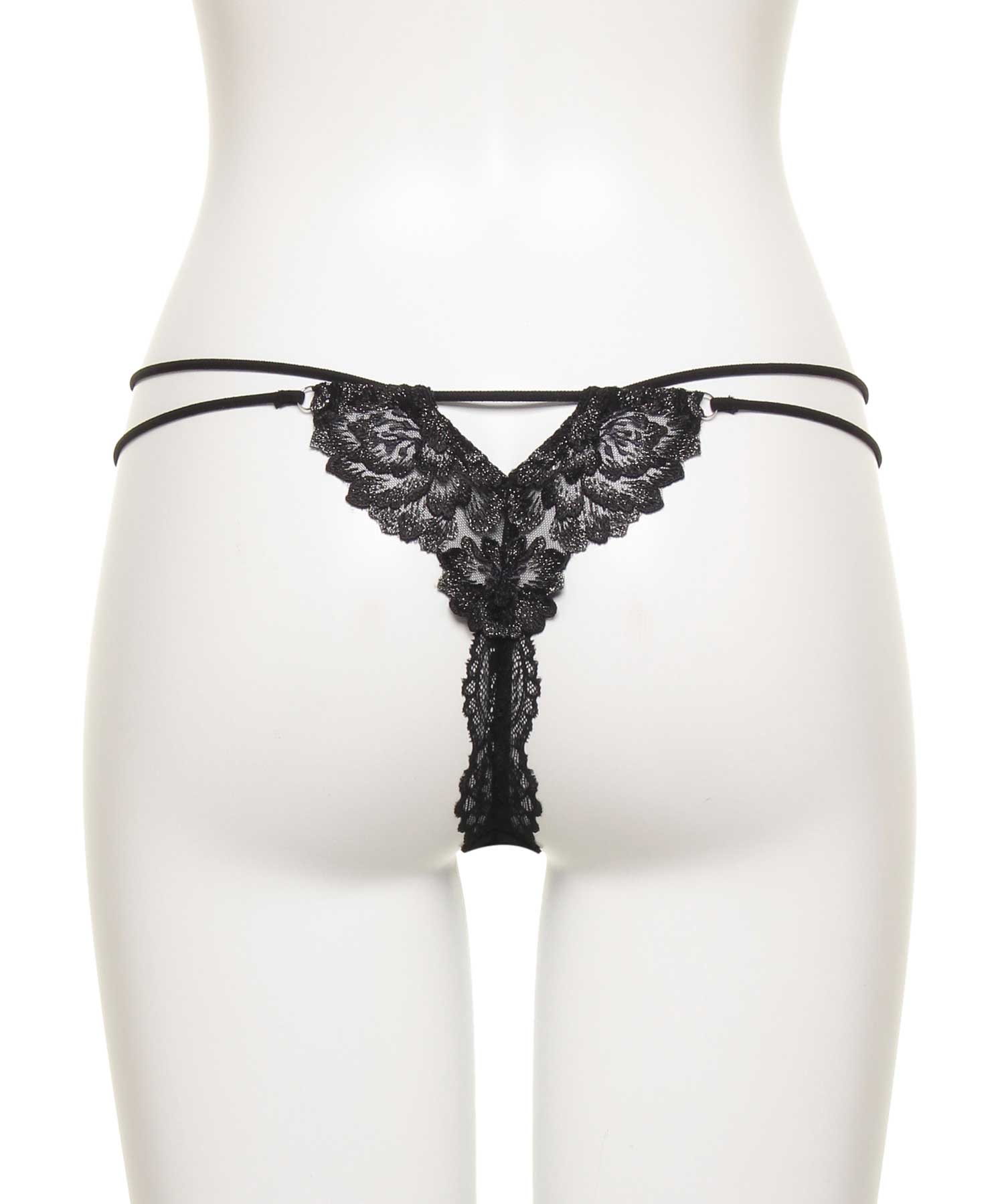 パルフルール エンブロイダリーレース Tバック