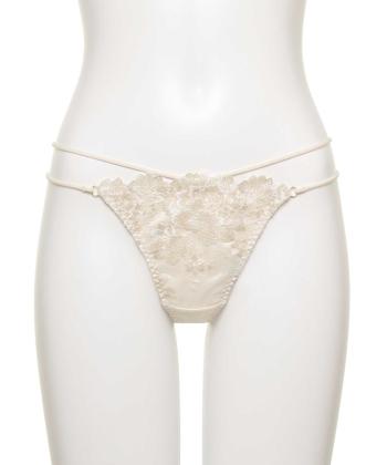 パルフルール エンブロイダリーレース Tバック