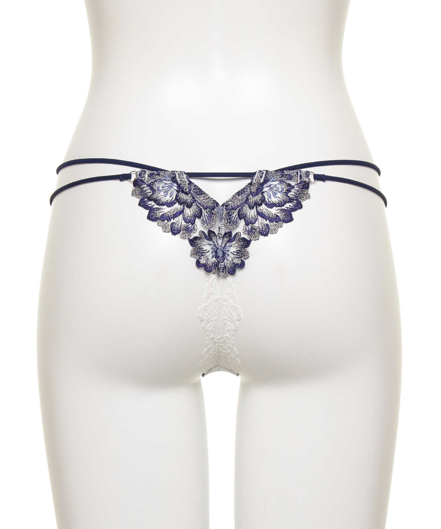 パルフルール エンブロイダリーレース Tバック