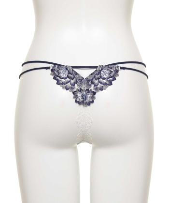 パルフルール エンブロイダリーレース Tバック