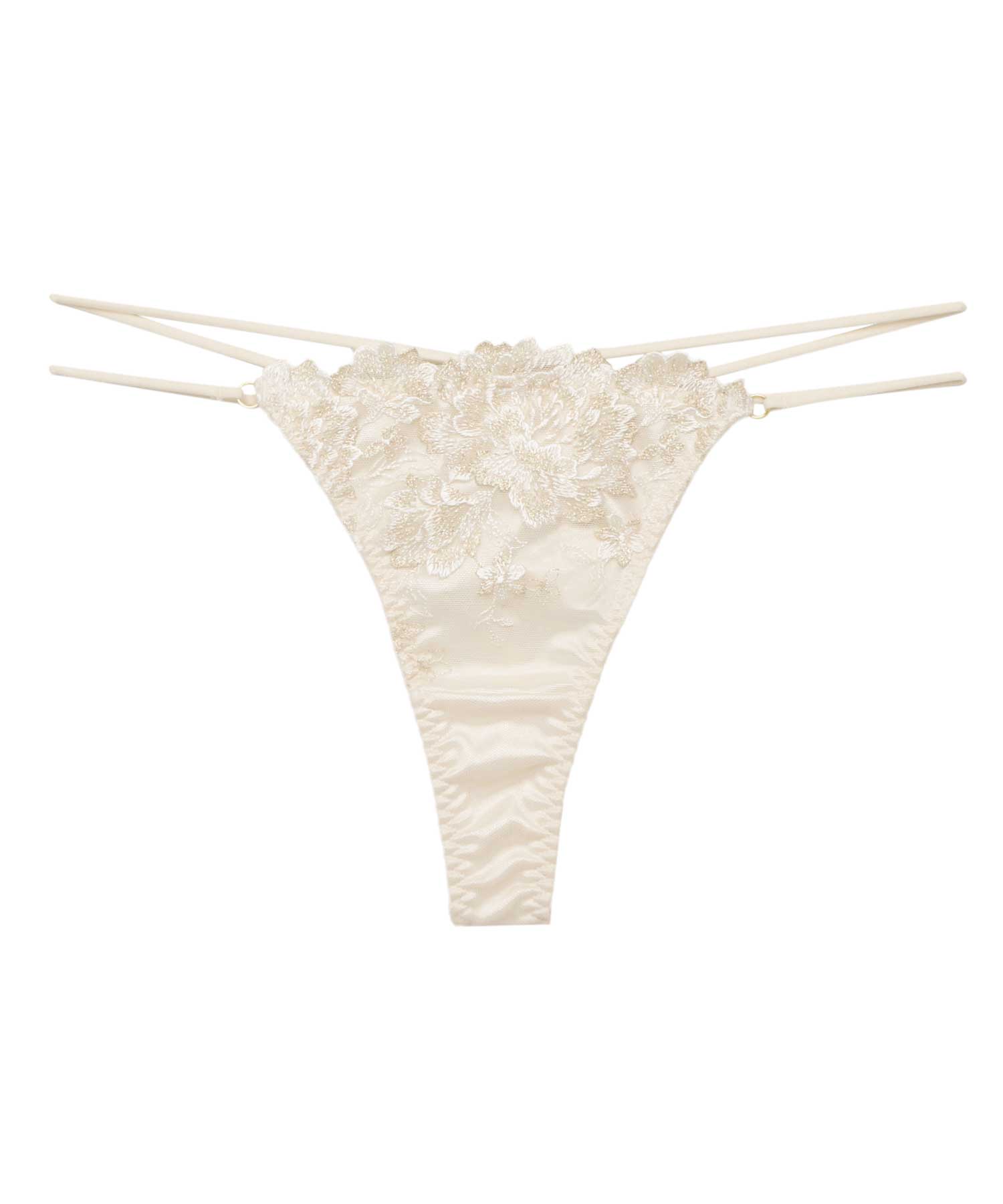 パルフルール エンブロイダリーレース Tバック