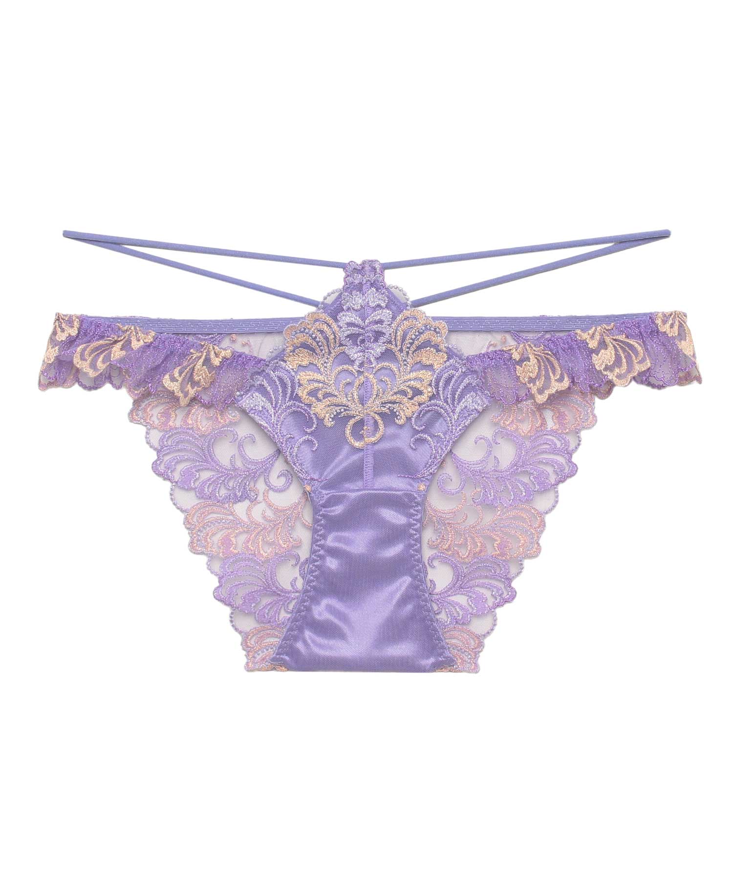 アヴェネル フリルレース ショーツ