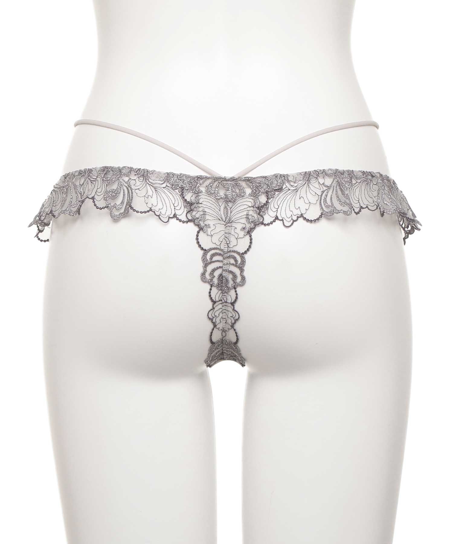 アヴェネル フリルレース Tバック