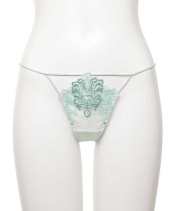 アヴェネル エンブロイダリーレース Tバック