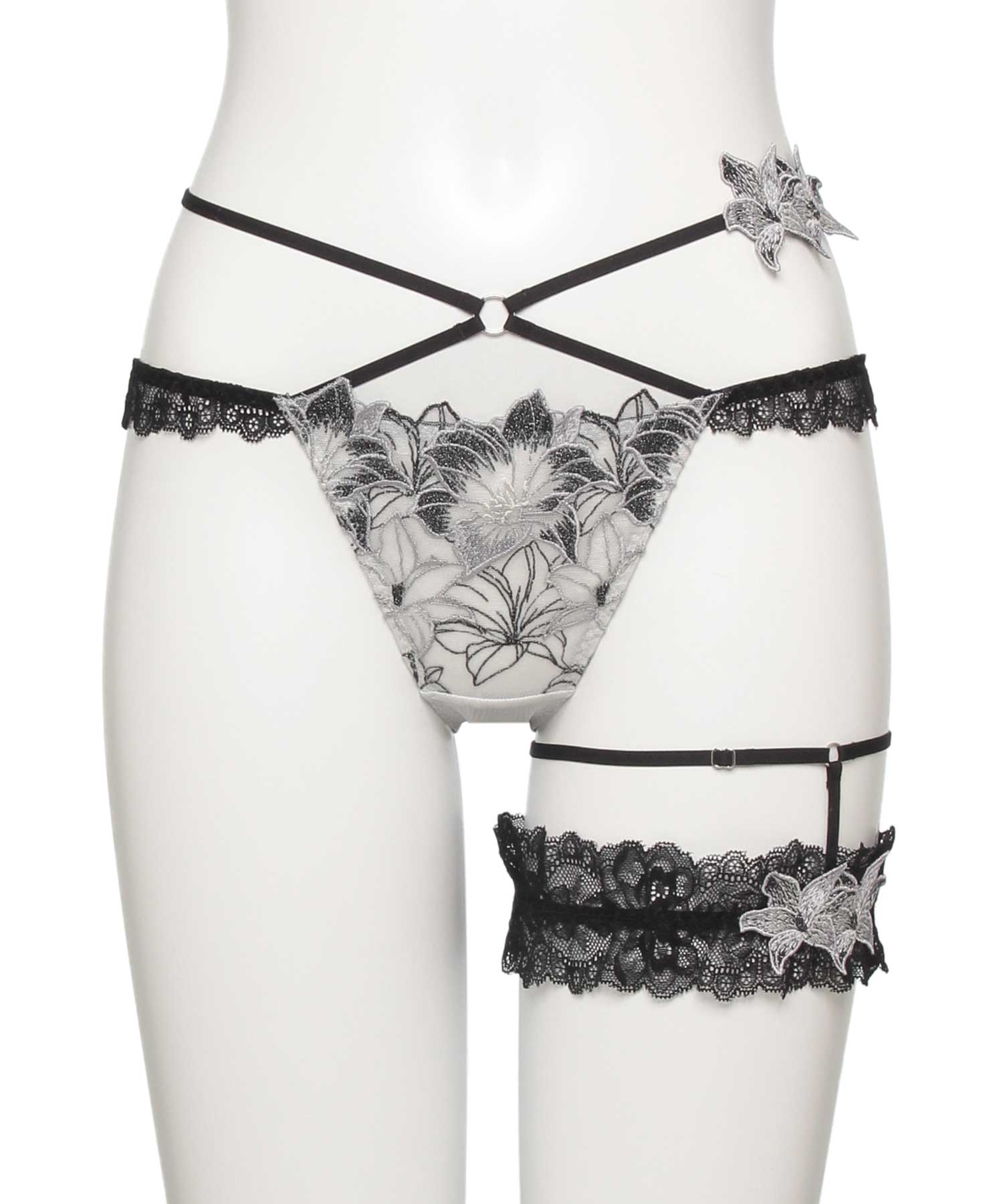 エリザベス ショーツ(キャットガーター付)