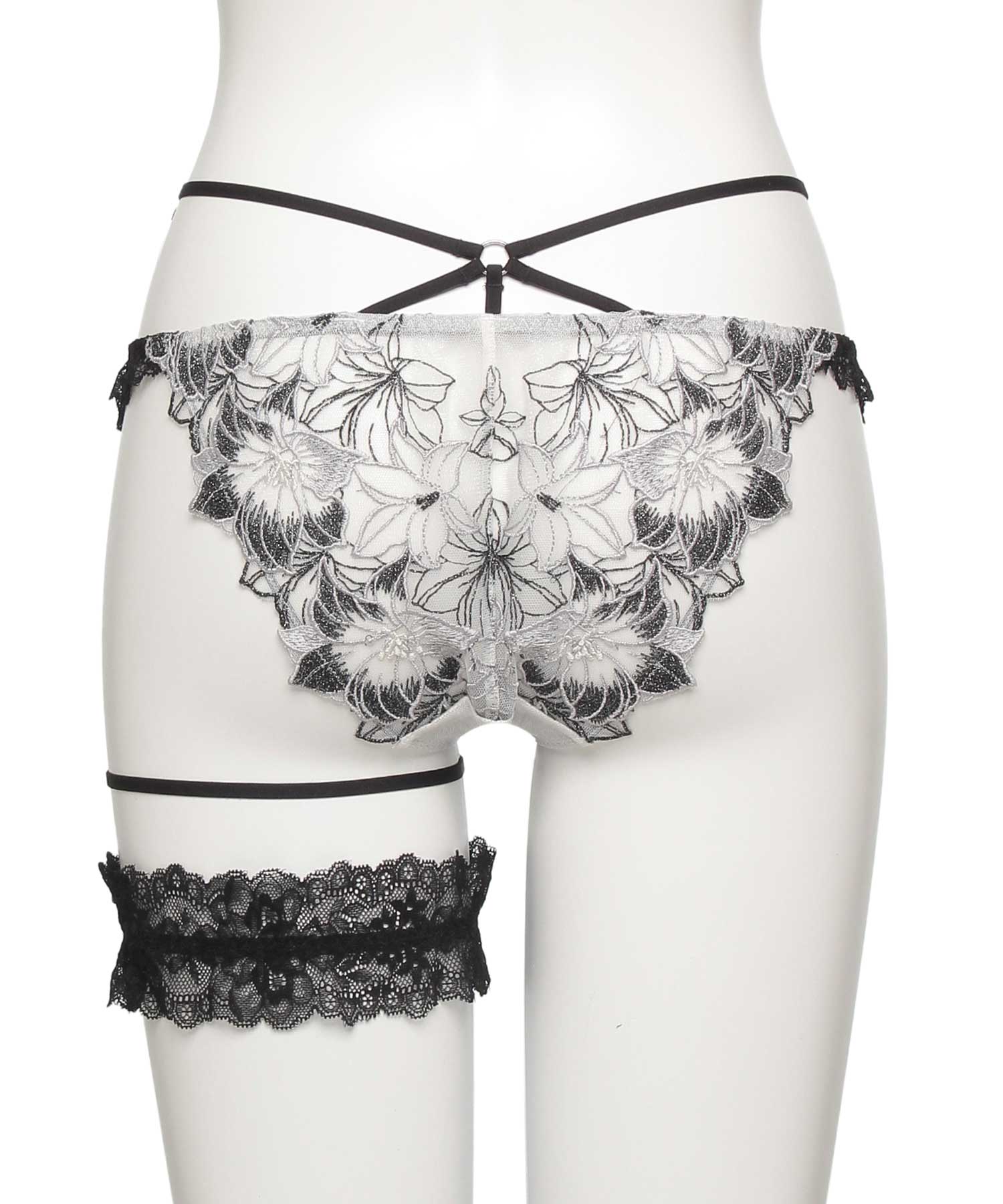 エリザベス ショーツ(キャットガーター付)