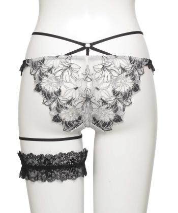 エリザベス ショーツ(キャットガーター付)