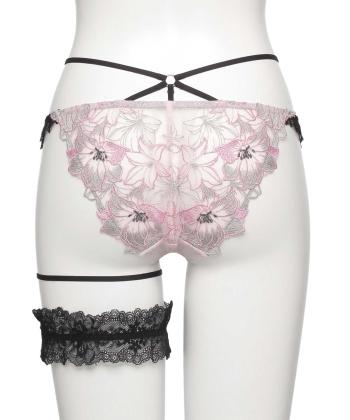 エリザベス ショーツ(キャットガーター付)