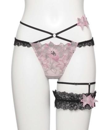 エリザベス Tバック(キャットガーター付)