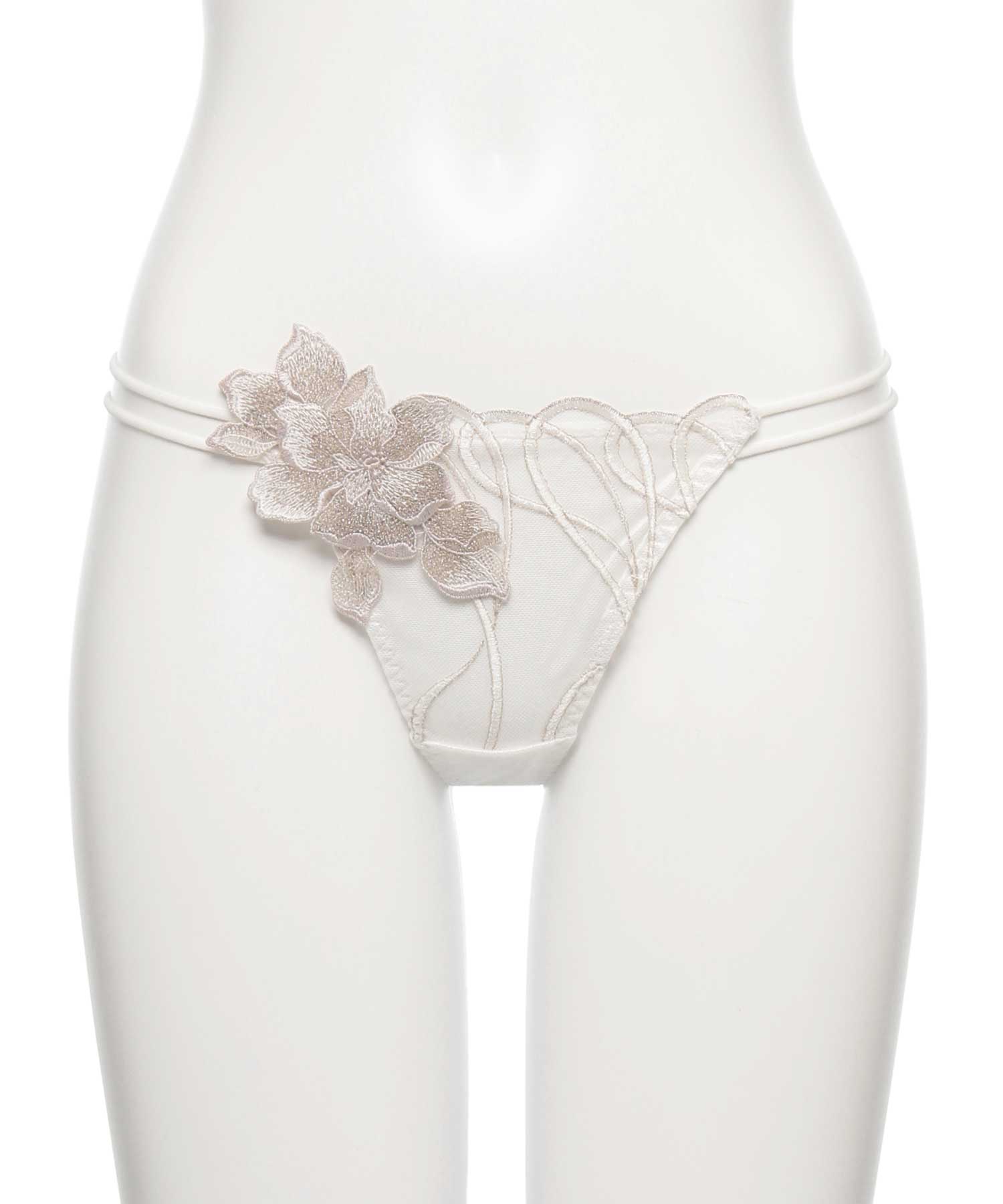 コルディア エンブロイダリーレース Tバック