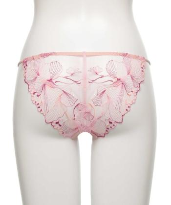 オーバーフラワー エンブロイダリーレース ショーツ