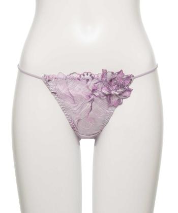 オーバーフラワー エンブロイダリーレース ショーツ