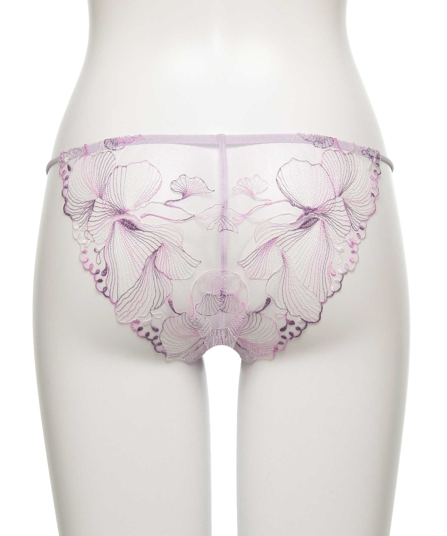 オーバーフラワー エンブロイダリーレース ショーツ