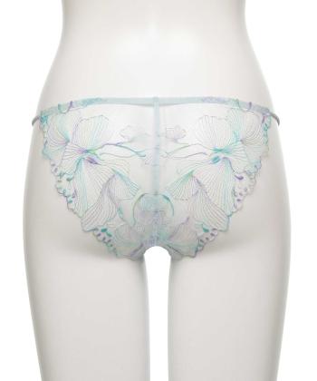 オーバーフラワー エンブロイダリーレース ショーツ