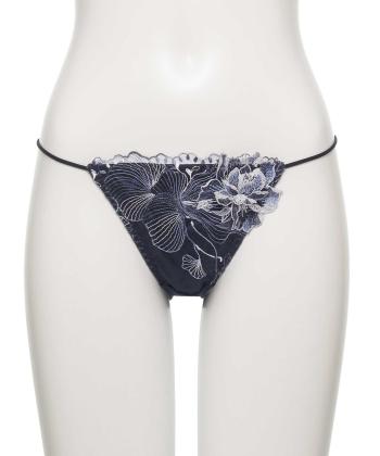 オーバーフラワー エンブロイダリーレース ショーツ