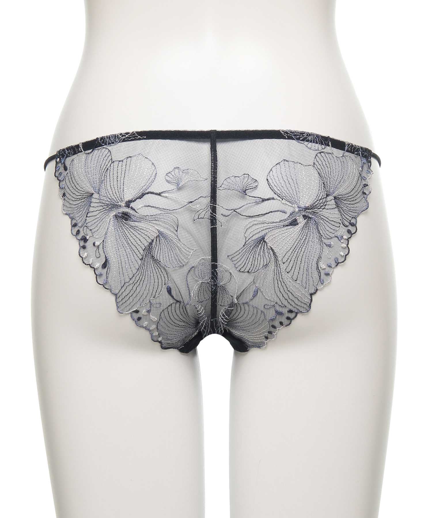 オーバーフラワー エンブロイダリーレース ショーツ