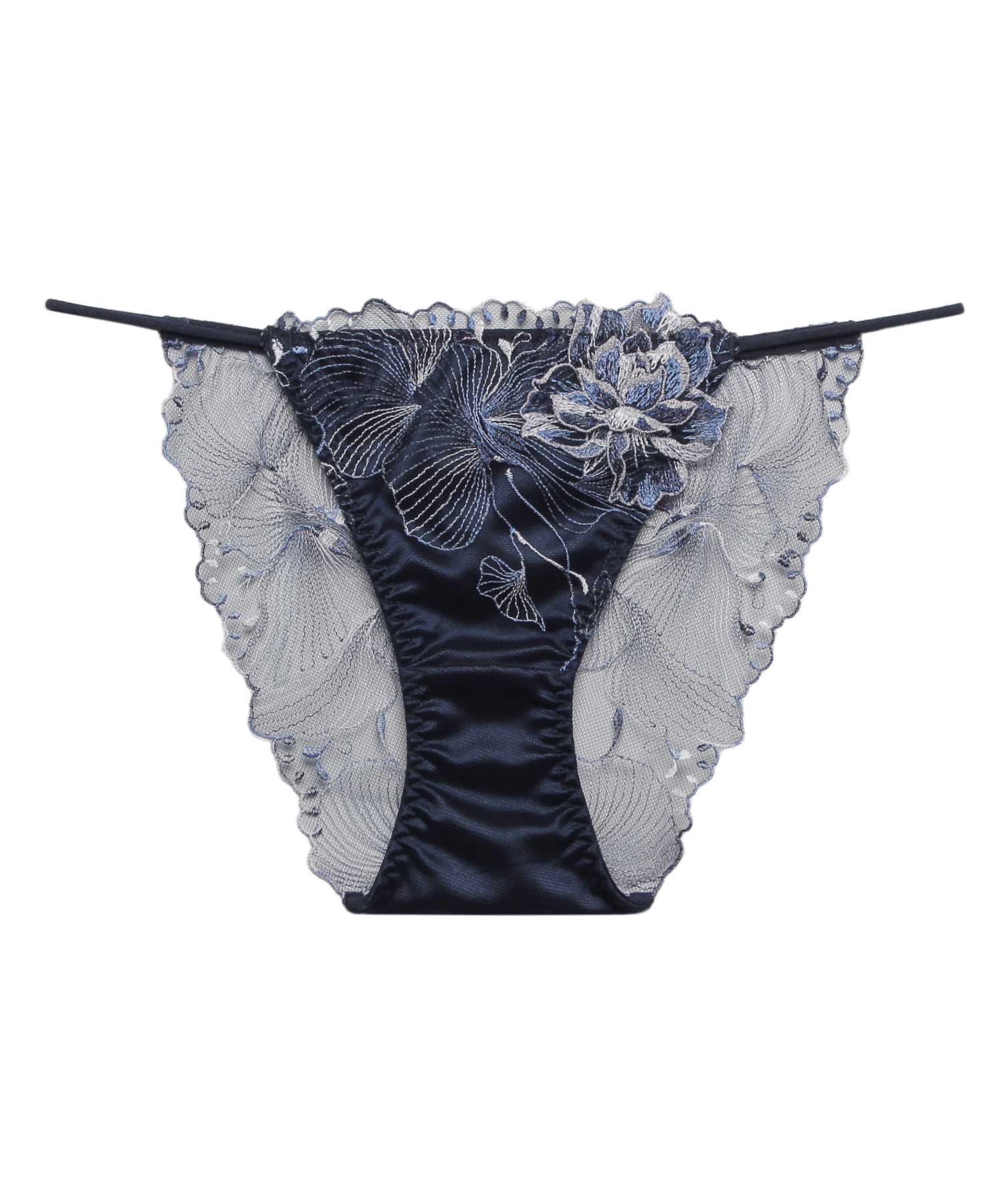 オーバーフラワー エンブロイダリーレース ショーツ