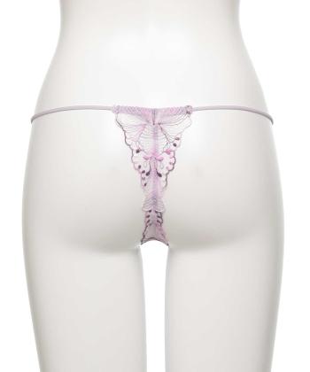 オーバーフラワー エンブロイダリーレース Tバック