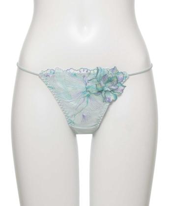 オーバーフラワー エンブロイダリーレース Tバック