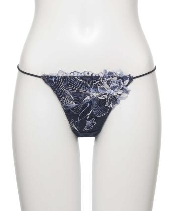 オーバーフラワー エンブロイダリーレース Tバック