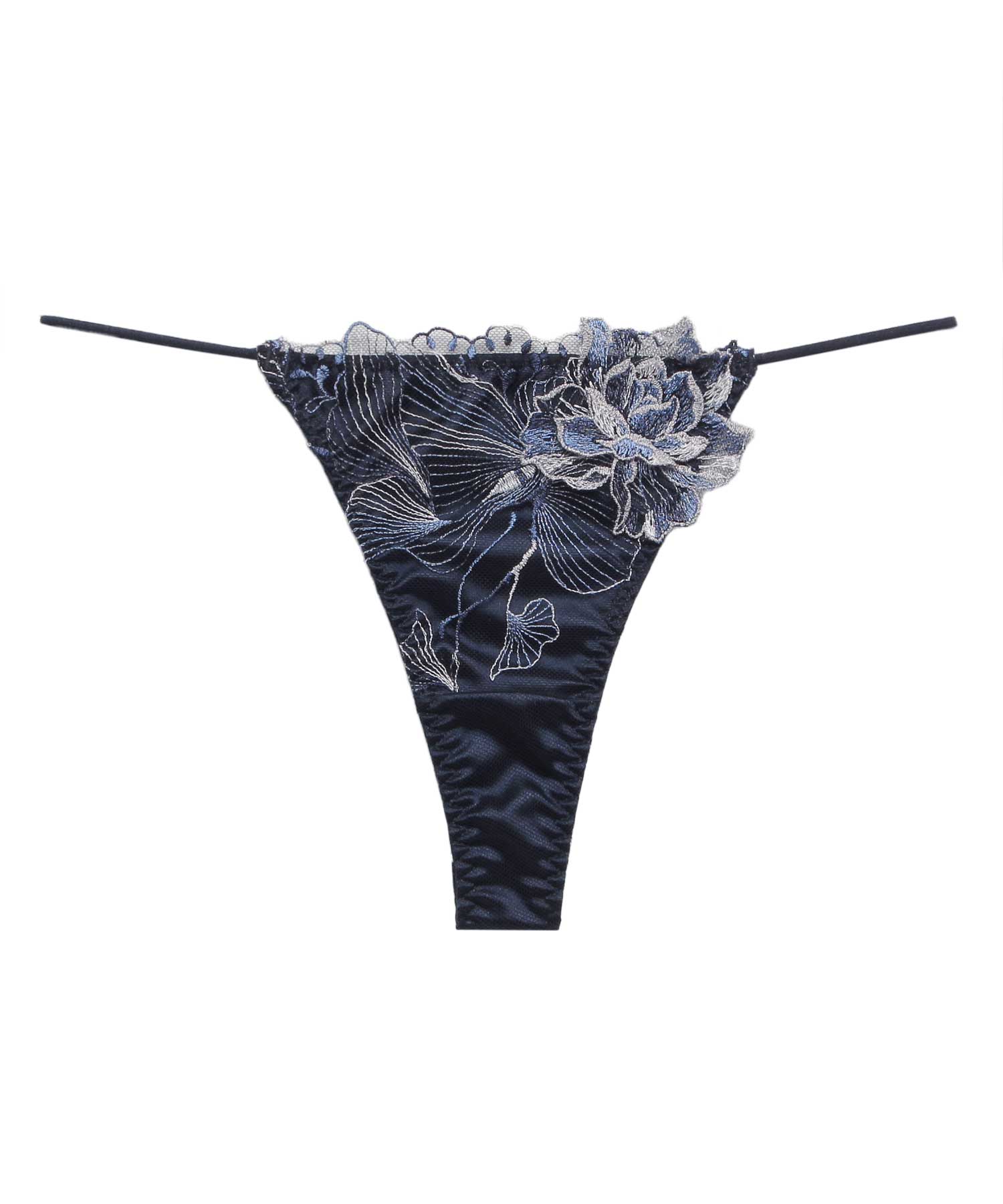 オーバーフラワー エンブロイダリーレース Tバック