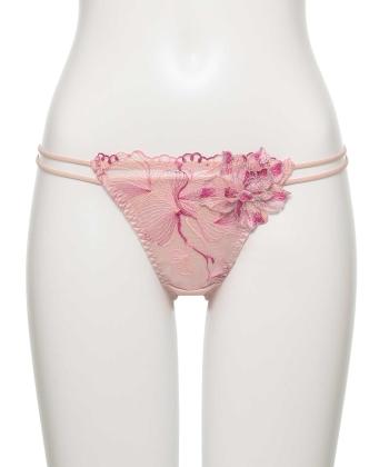 オーバーフラワー ストレッチレース ショーツ