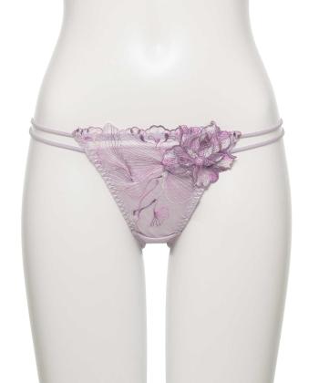 オーバーフラワー ストレッチレース ショーツ