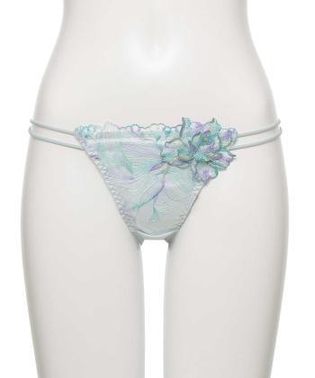 オーバーフラワー ストレッチレース ショーツ