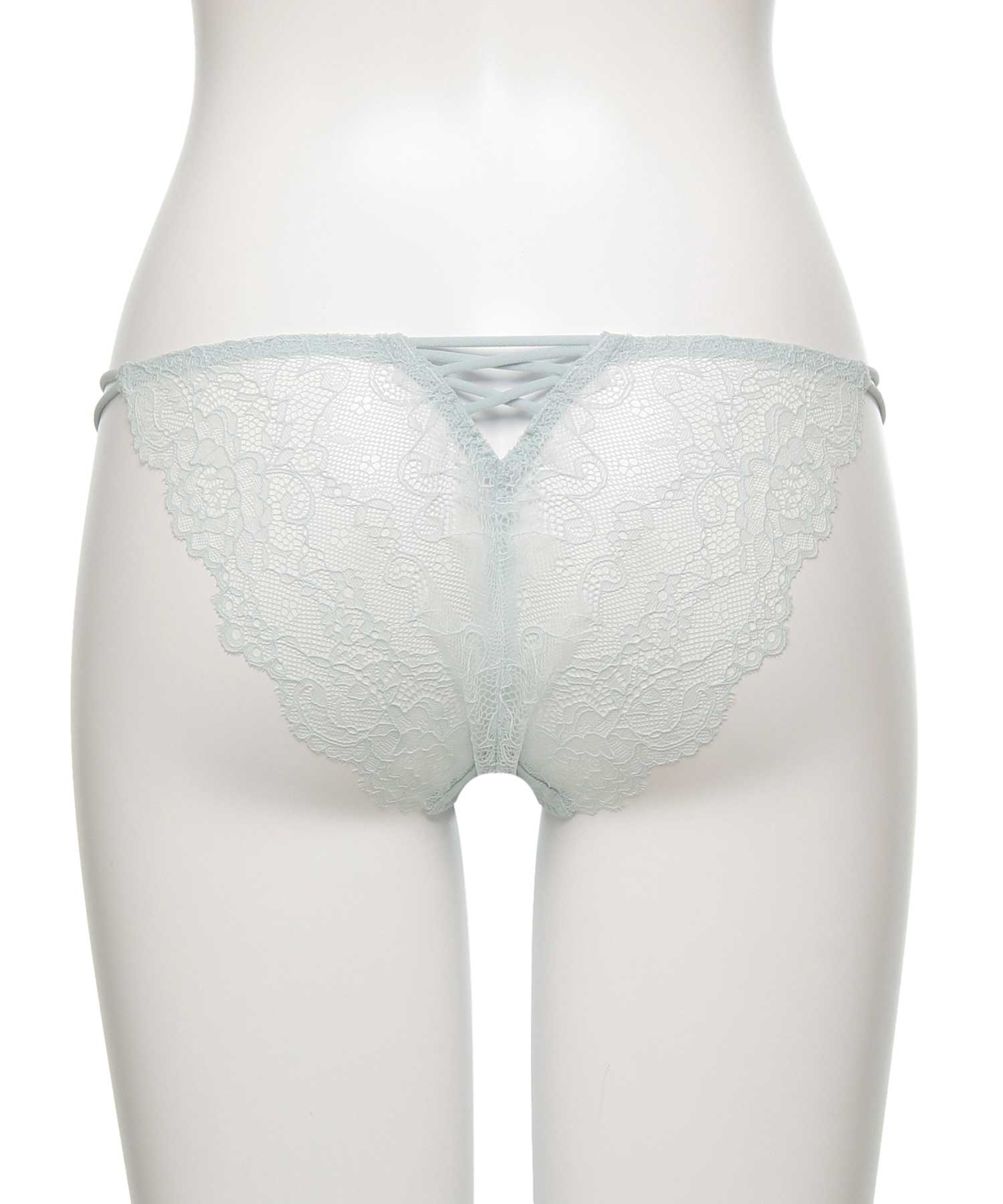 オーバーフラワー ストレッチレース ショーツ