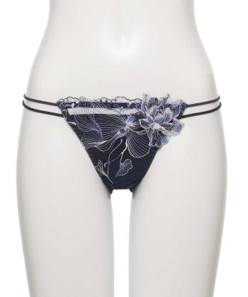 オーバーフラワー ストレッチレース ショーツ