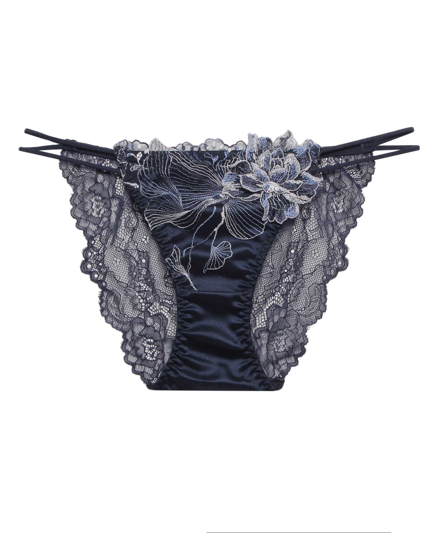 オーバーフラワー ストレッチレース ショーツ
