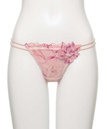 オーバーフラワー ストレッチレース Tバック