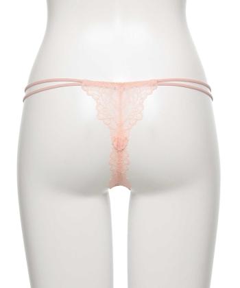 オーバーフラワー ストレッチレース Tバック