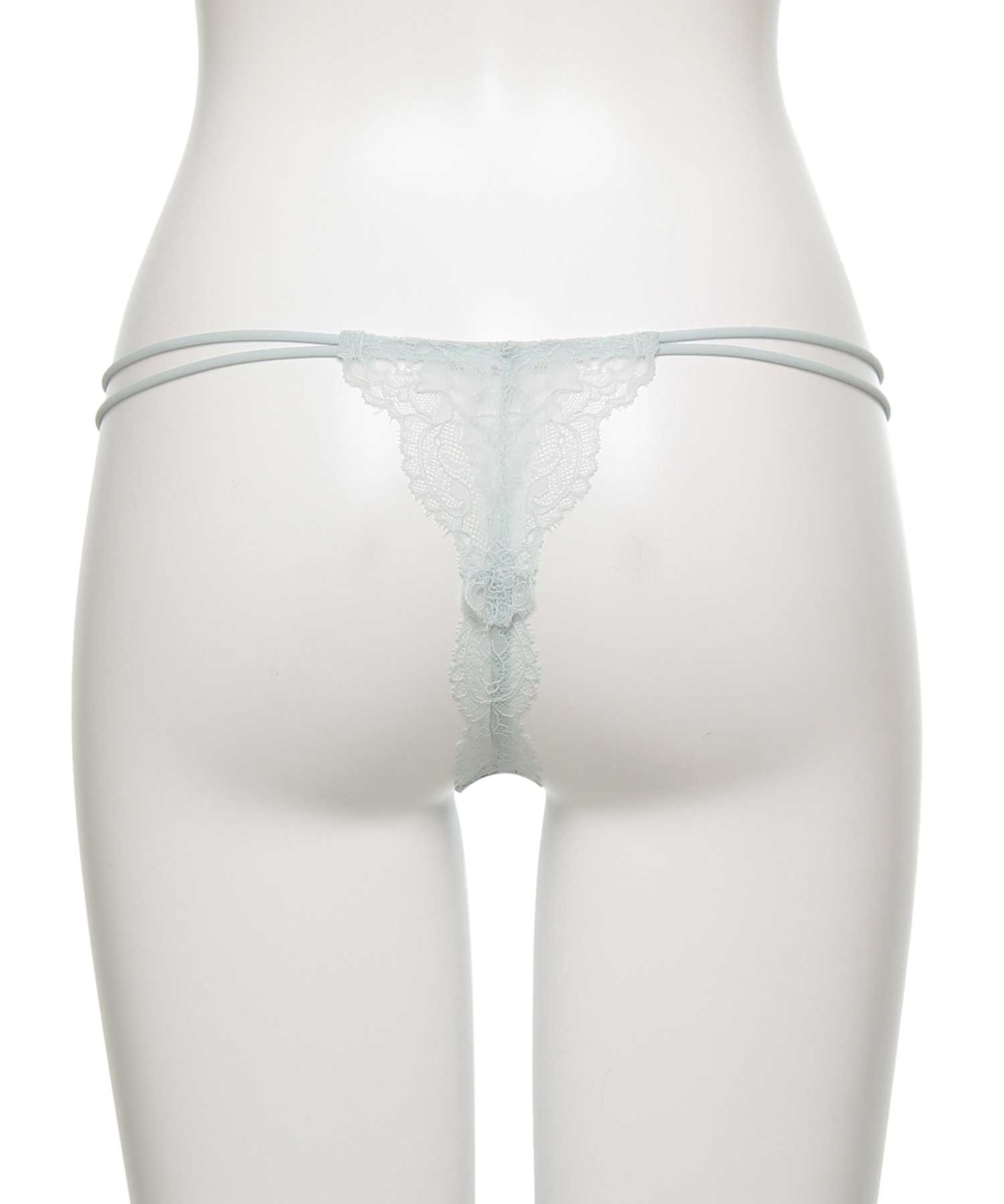 オーバーフラワー ストレッチレース Tバック